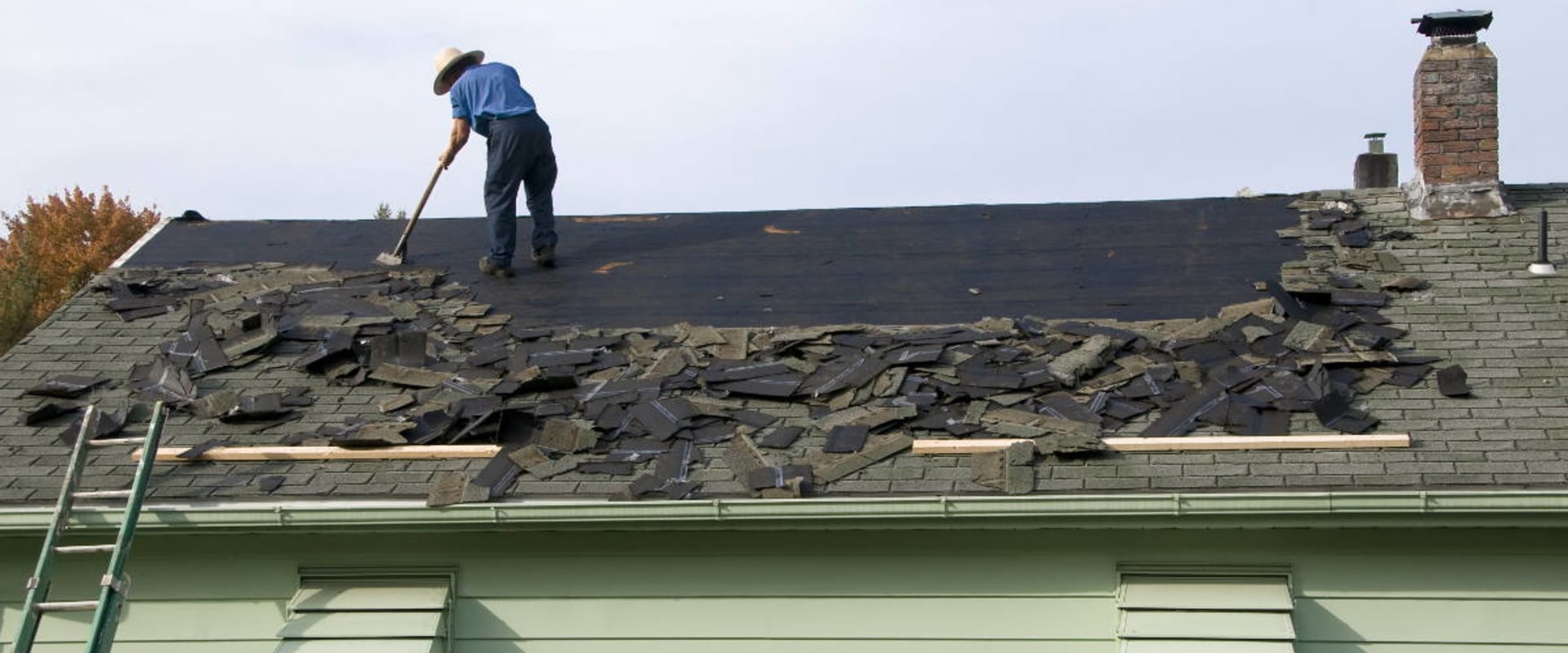 Can an entire roof be replaced?
