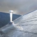 How does the insurance determine the replacement of the roof?