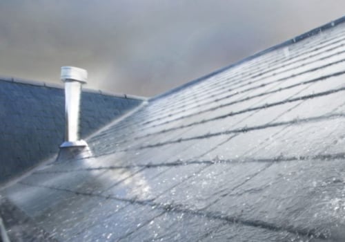 How does the insurance determine the replacement of the roof?